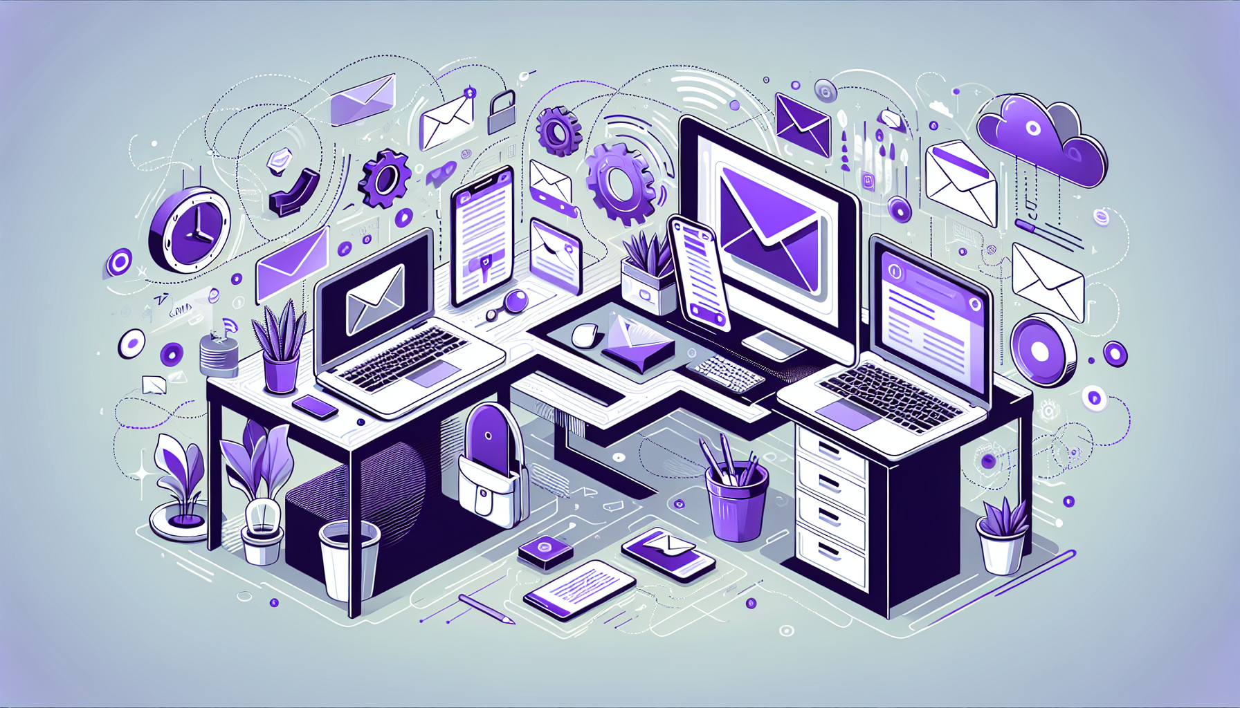 Professional illustration representing: The Uncomfortable Truth About Your Email Habits