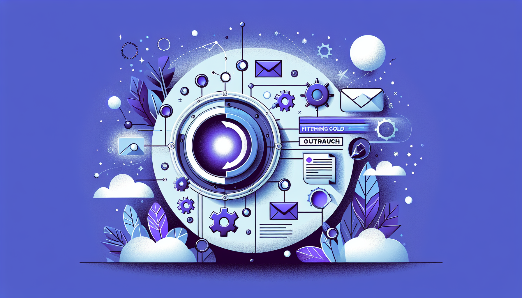 Professional illustration representing: If You're Not Filtering Cold Outreach, You're Losing
