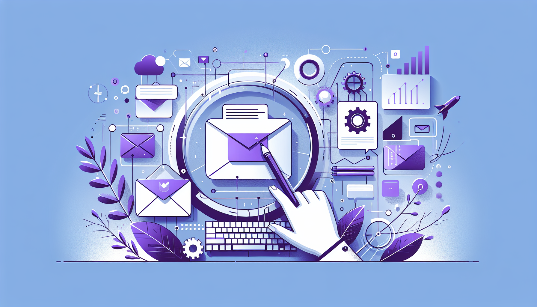 Professional illustration representing: Email Overwhelm is a Choice—Here's How to Fix It