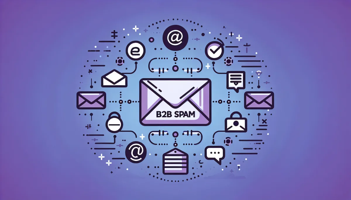 Professional illustration representing: The Truth About B2B Spam Nobody Wants to Say Out Loud