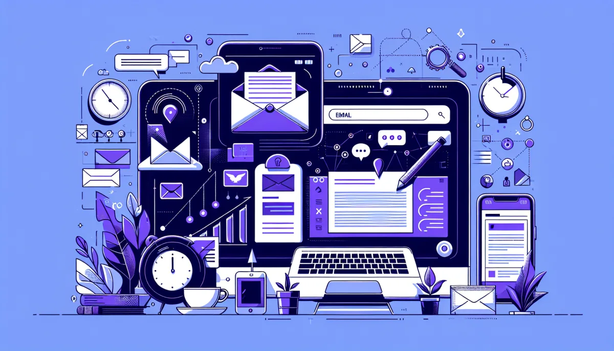 Professional illustration representing: The 12 Emails Destroying Your Focus Right Now