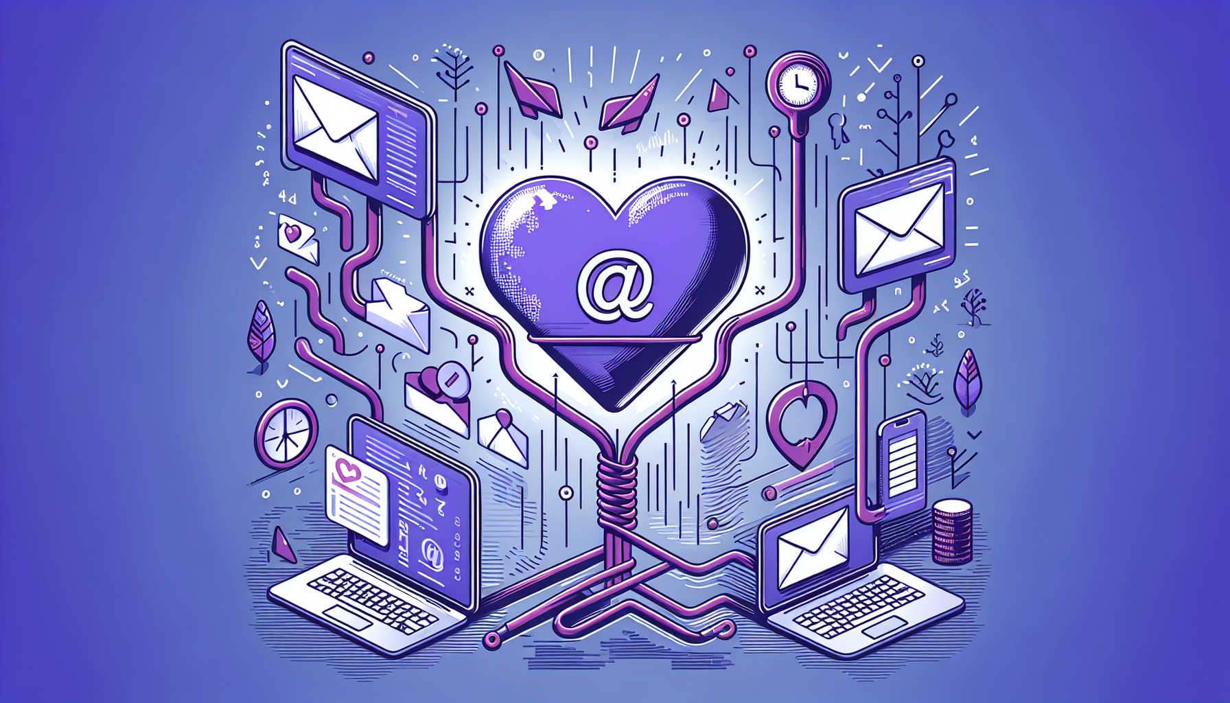 Professional illustration representing: You're Drowning in Cold Outreach—Here's Your Lifeline