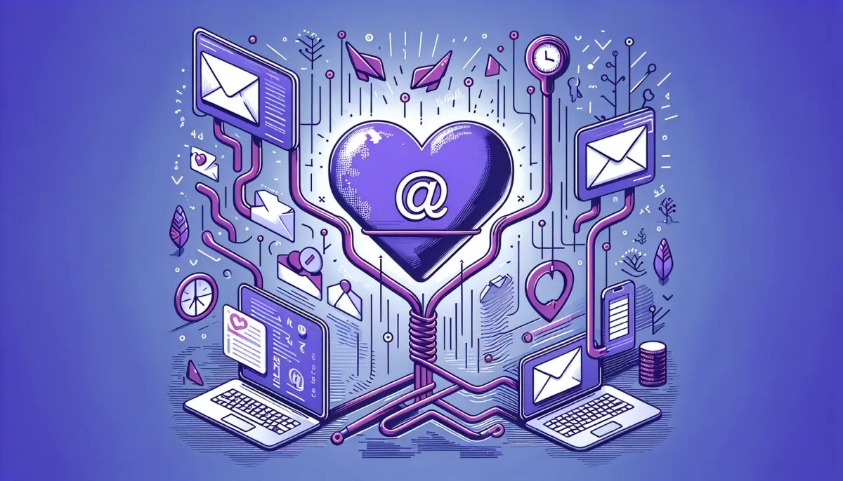 Professional illustration representing: You're Drowning in Cold Outreach—Here's Your Lifeline