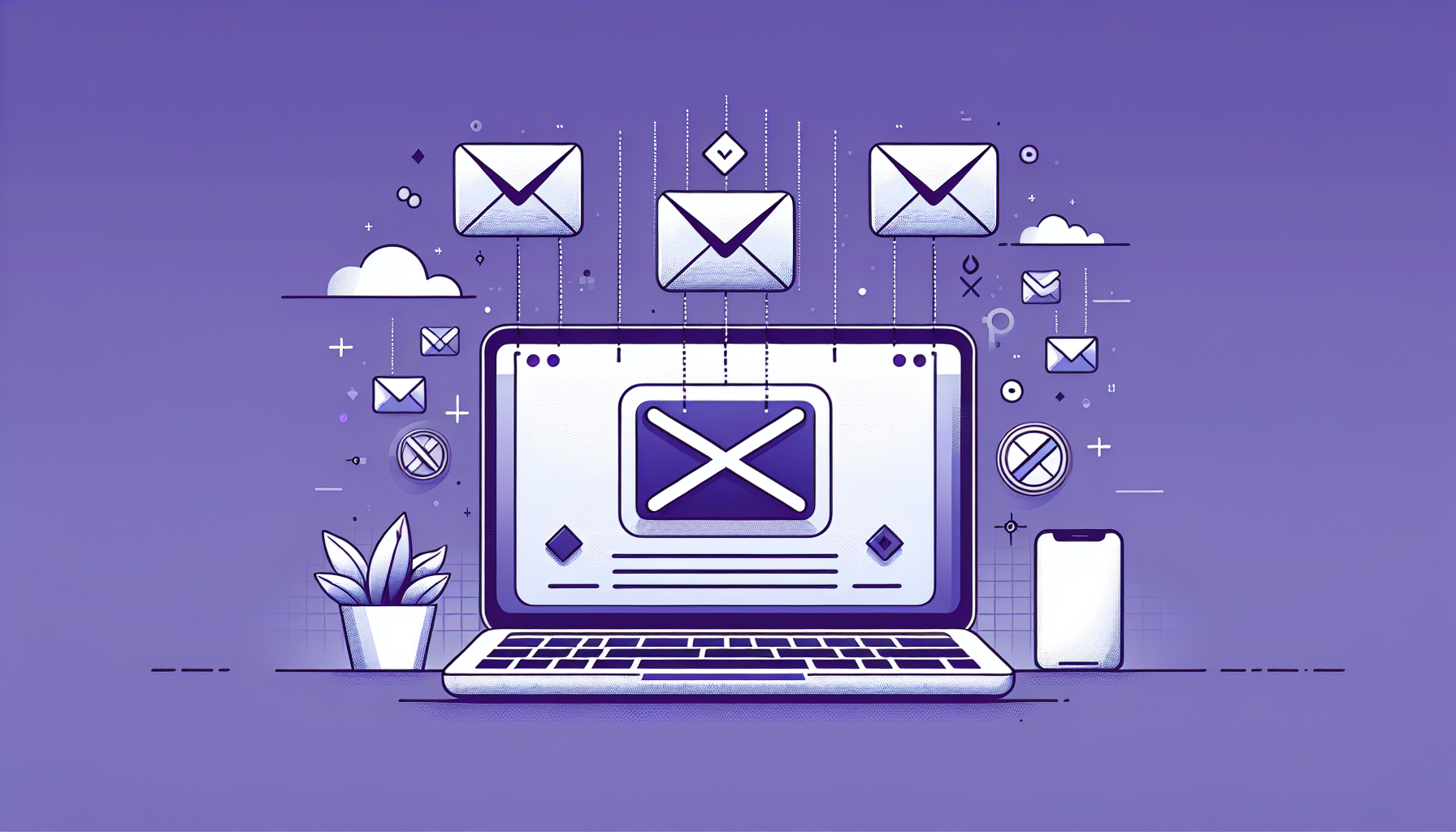 Professional illustration representing: Why I Block Every Single Sales Emails (No Guilt, No Regrets)