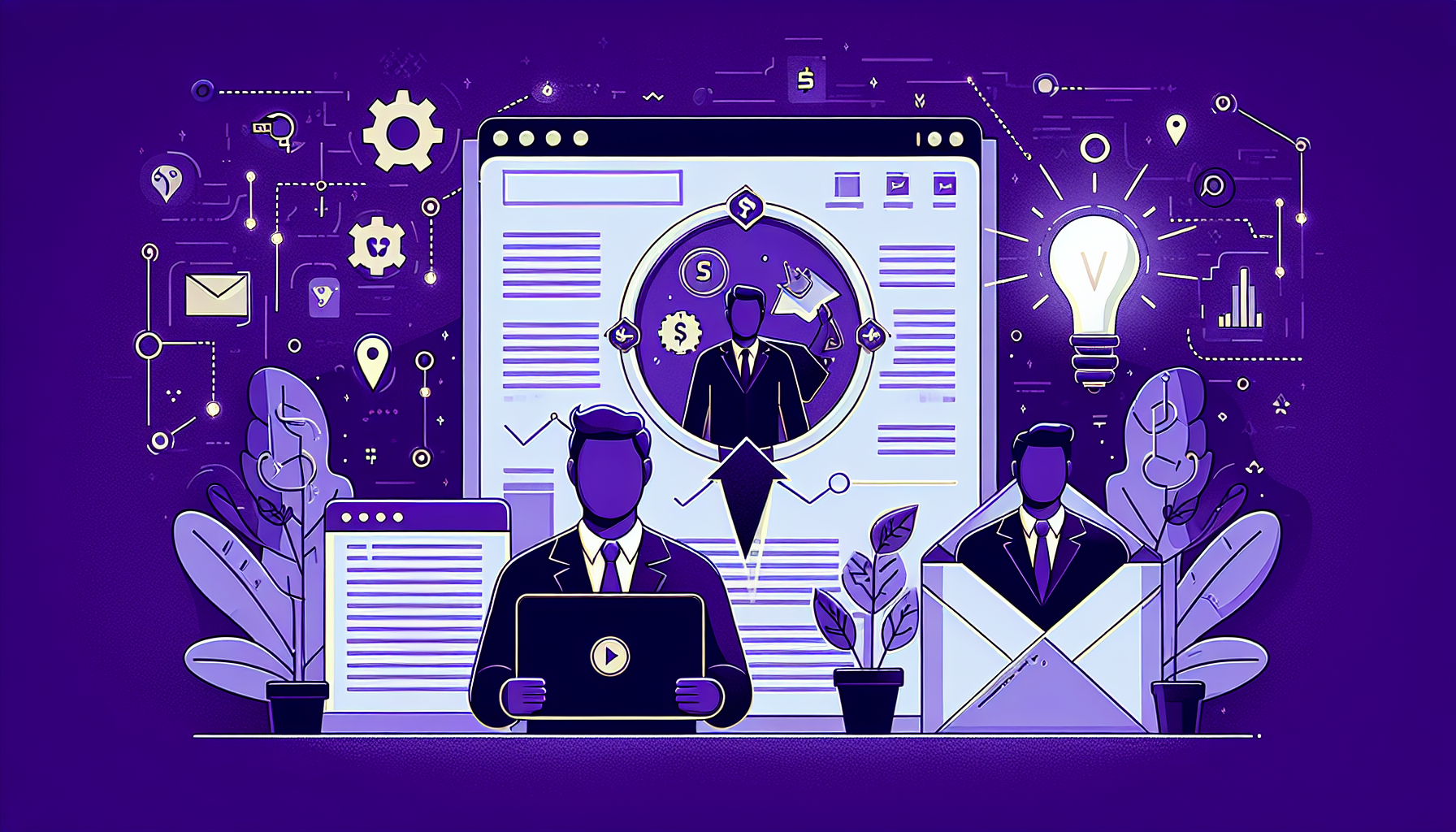 Professional illustration representing: Why Successful People Delete VC Pitches Without Reading