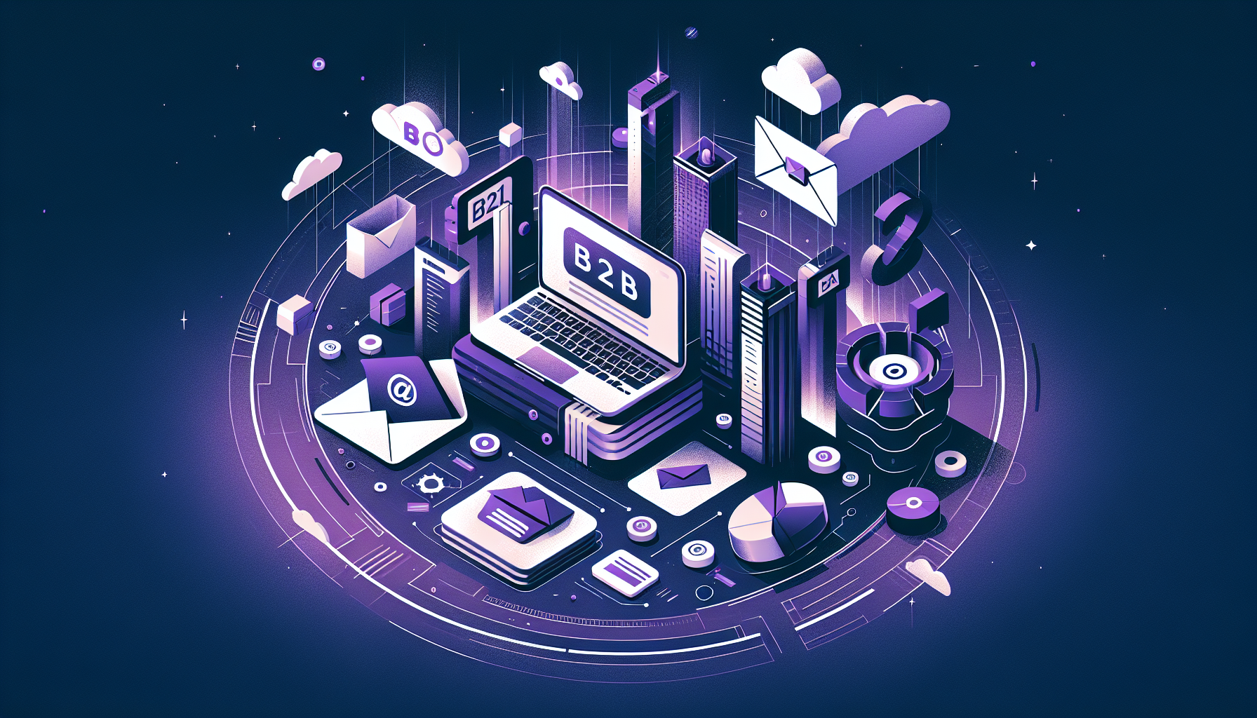 Professional illustration representing: The Brutal Truth About B2B Spam in 2025