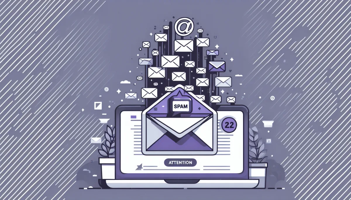 Professional illustration representing: B2B Spam is a Tax on Your Attention (And It's Time to Stop Paying)