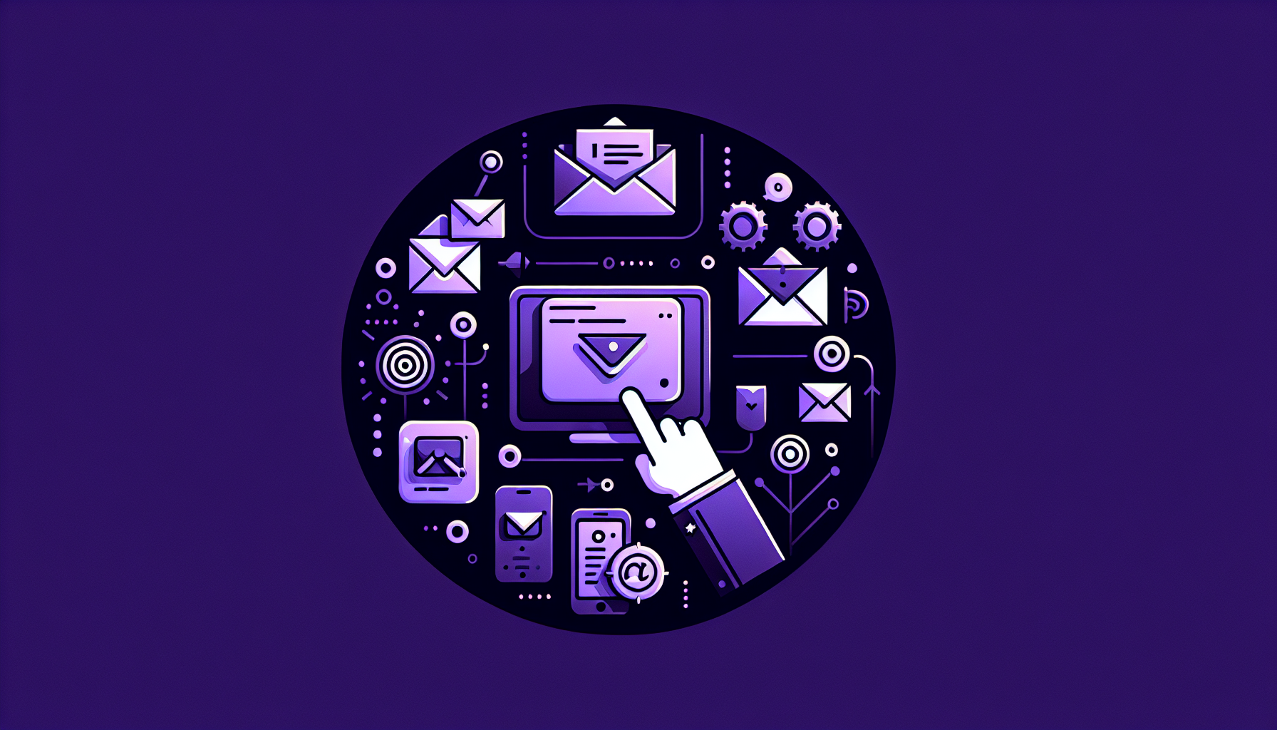 Professional illustration representing: VC Pitches? Automatic Delete. Here's Why That's Smart.