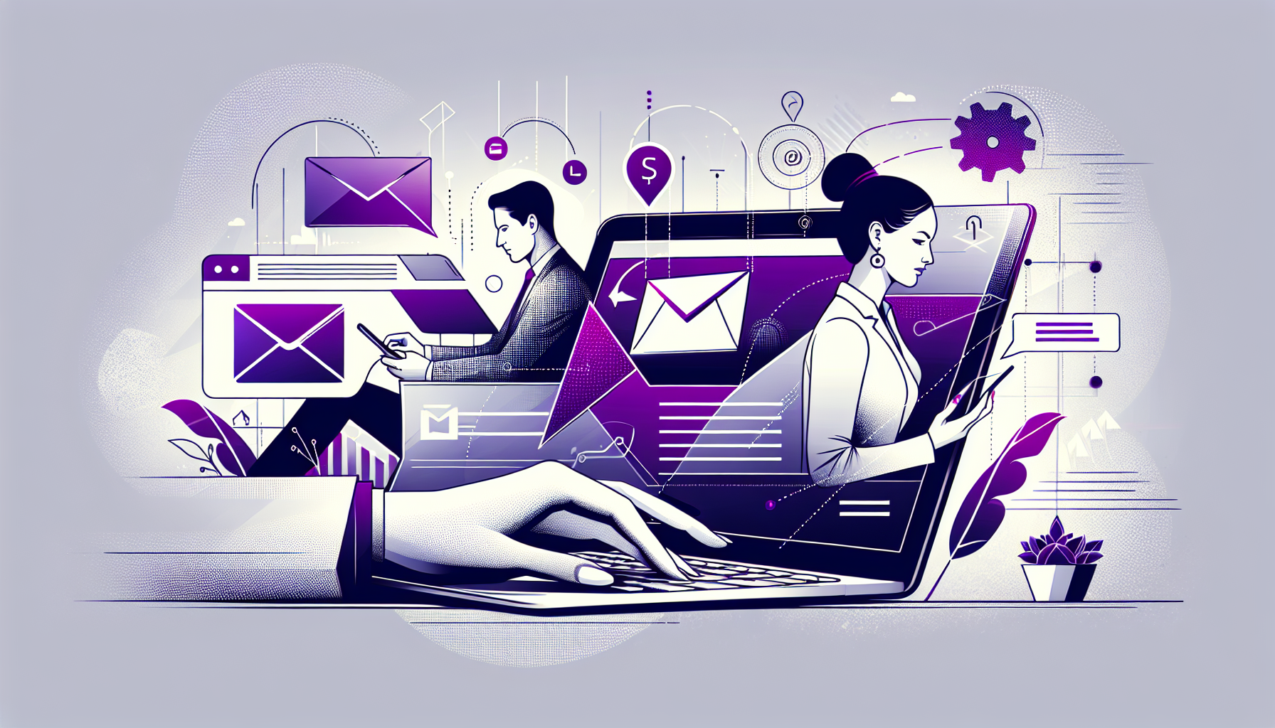 Professional illustration representing: The Truth About Sales Emails Nobody Wants to Say Out Loud