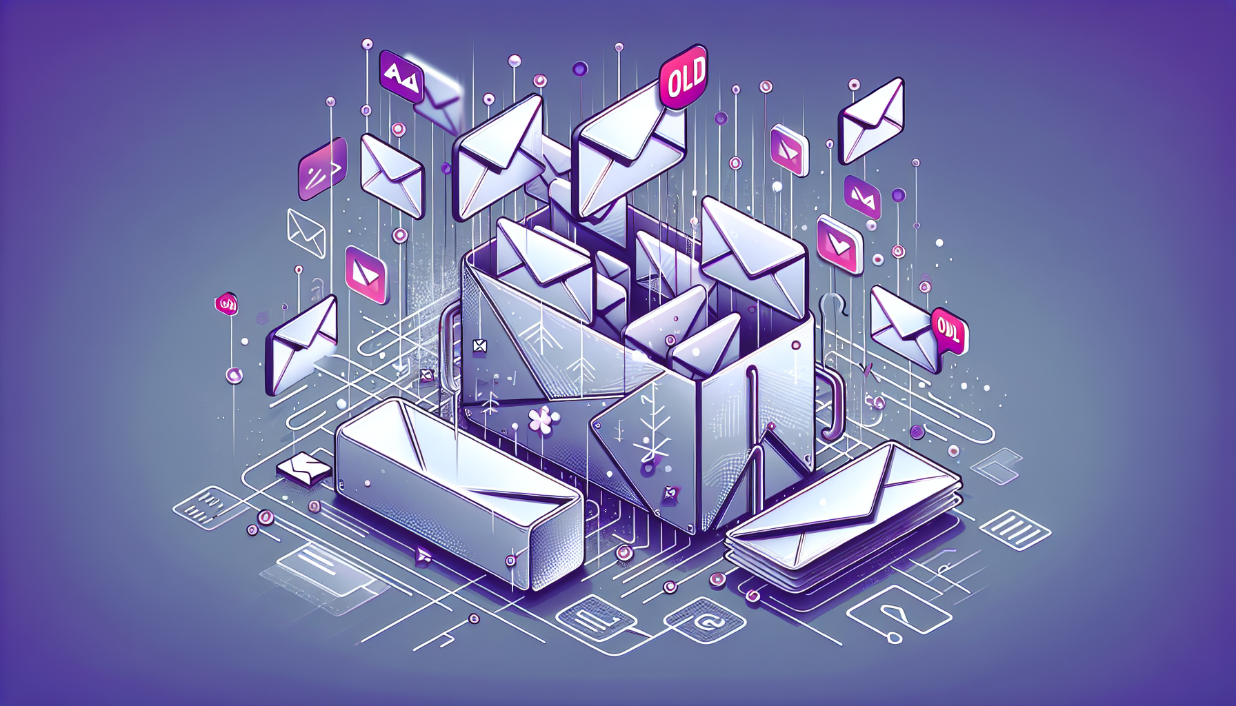 Professional illustration representing: Cold Emails Are Killing Your Productivity—And You're Letting Them