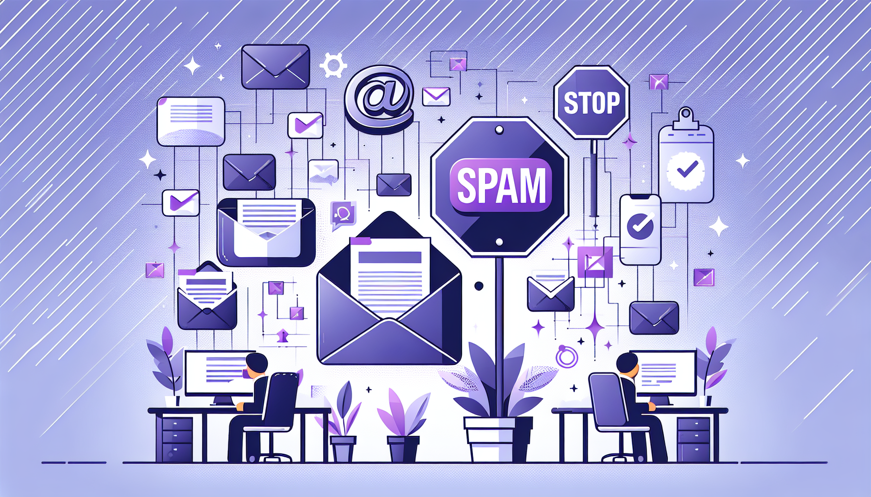 Professional illustration representing: LinkedIn Spam is a Tax on Your Attention (And It's Time to Stop Paying)
