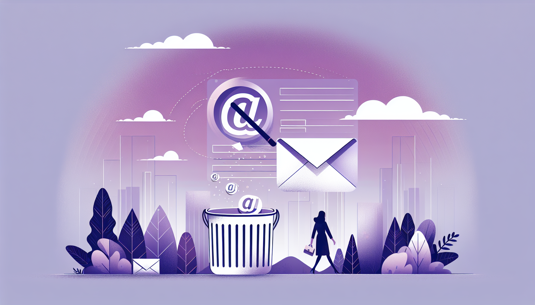 Professional illustration representing: Why Successful People Delete Sales Emails Without Reading
