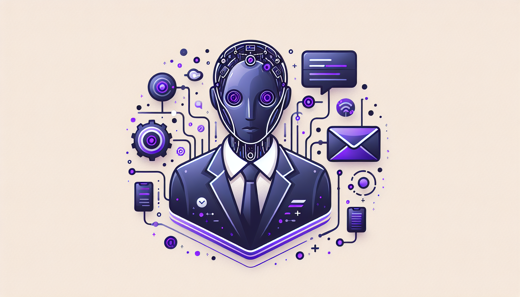 Professional illustration representing: I Built an AI to Fight Cold Outreach. Here's What Happened.