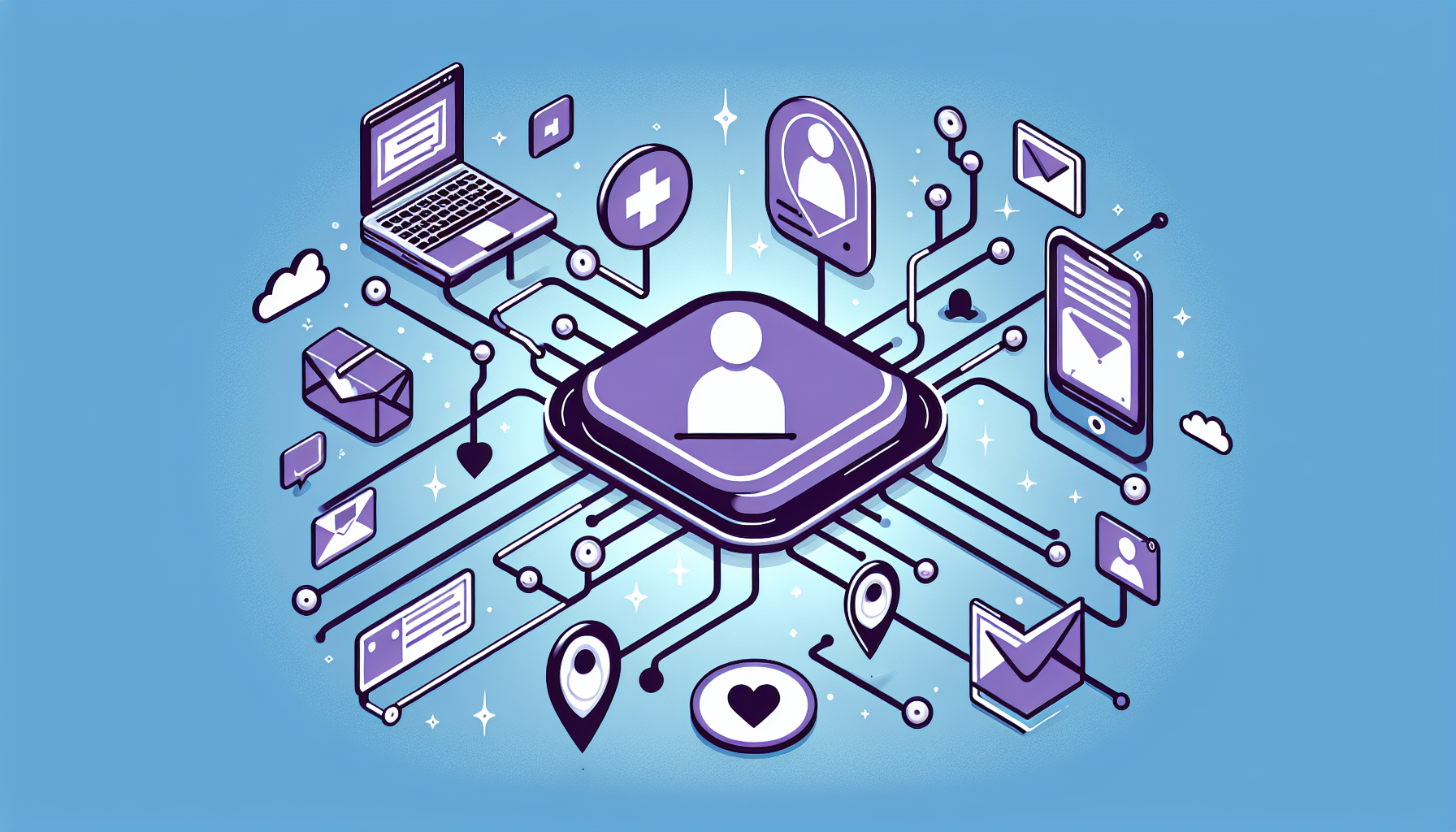 Professional illustration representing: You're Drowning in LinkedIn Spam—Here's Your Lifeline