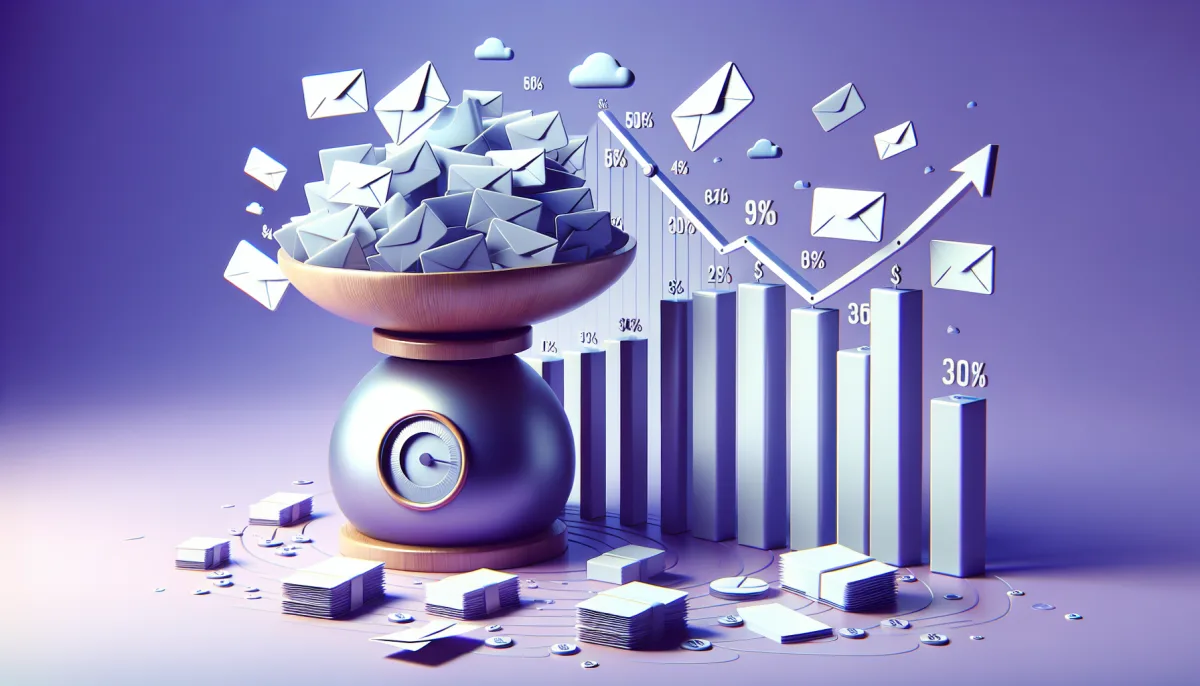 Professional illustration representing: Sales Emails is a Tax on Your Attention (And It's Time to Stop Paying)