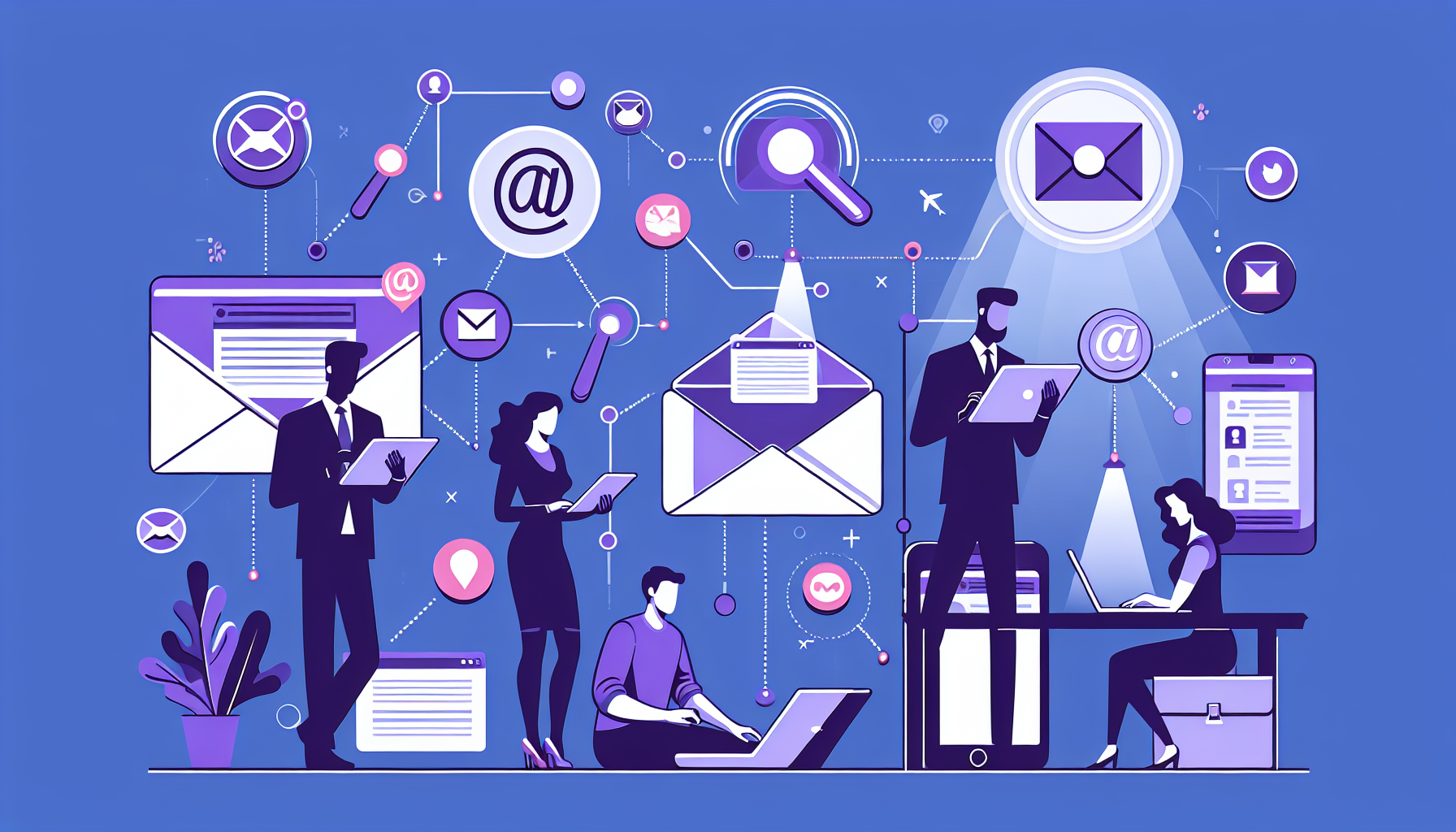 Professional illustration representing: Why Successful People Delete LinkedIn Spam Without Reading