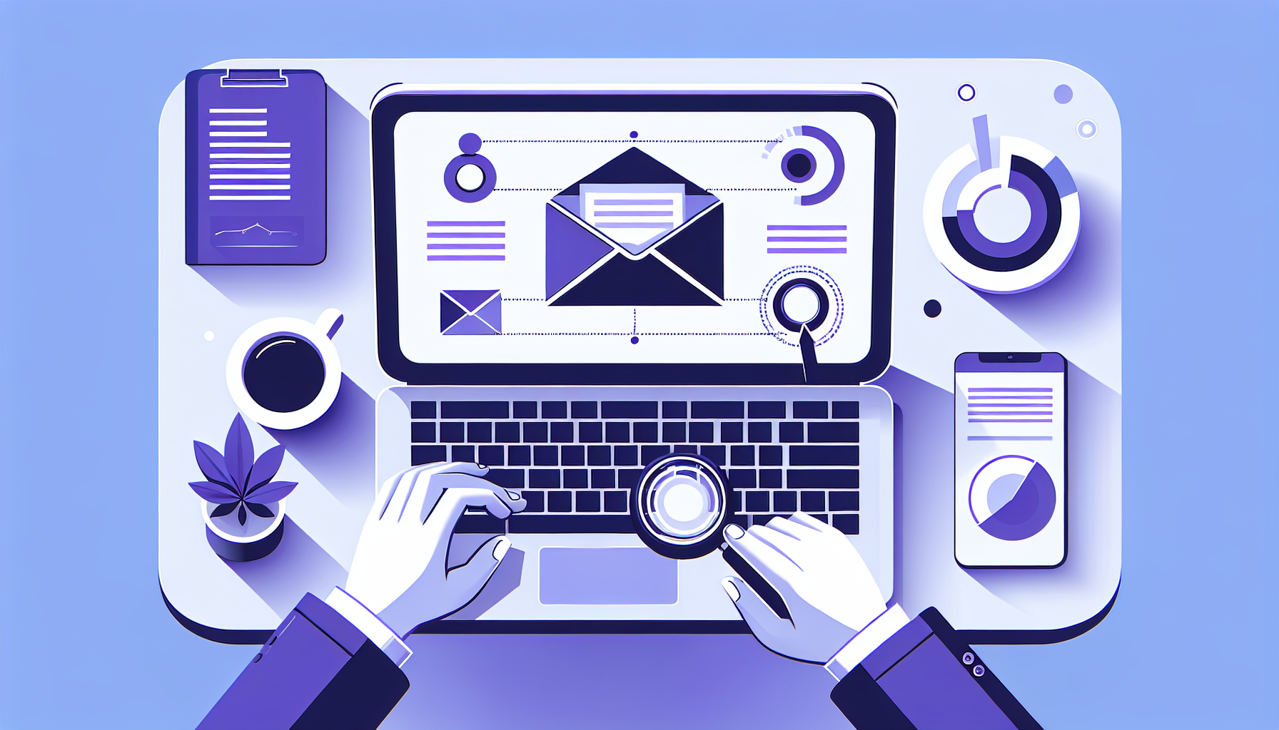 Professional illustration representing: I Analyzed 25 Sales Emails—They're All Garbage