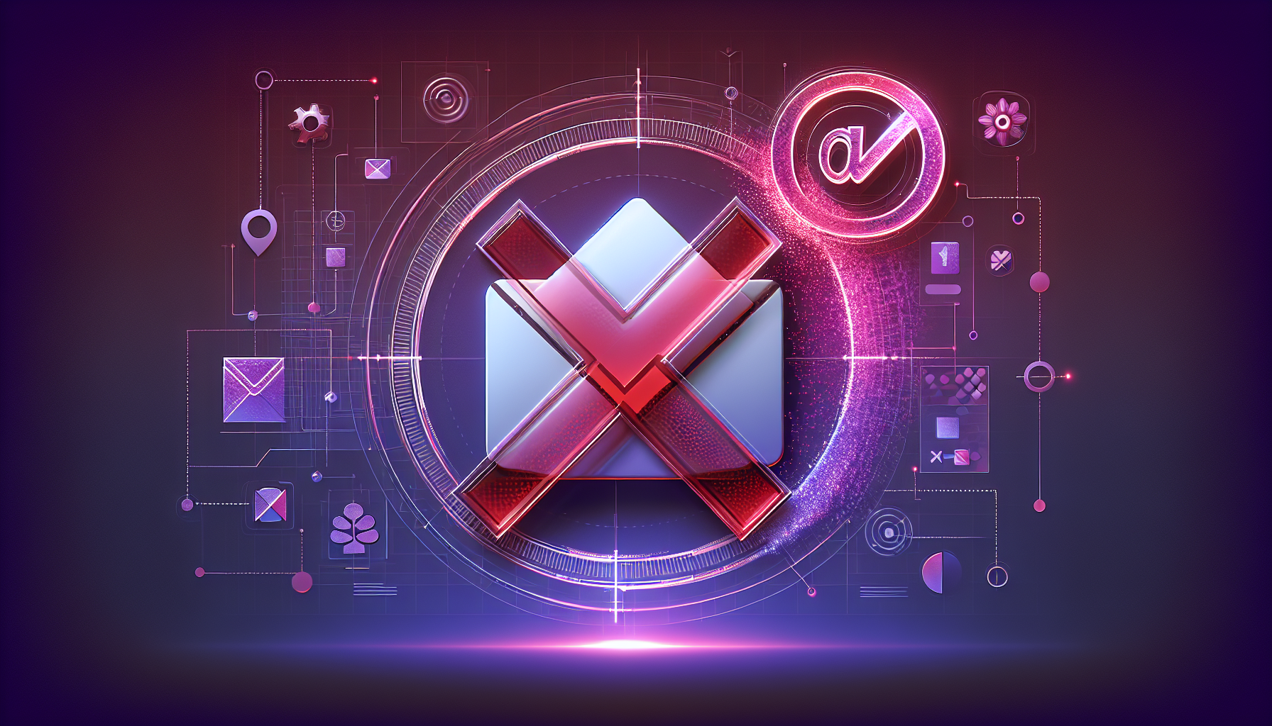 Professional illustration representing: Recruiter Messages? Automatic Delete. Here's Why That's Smart.