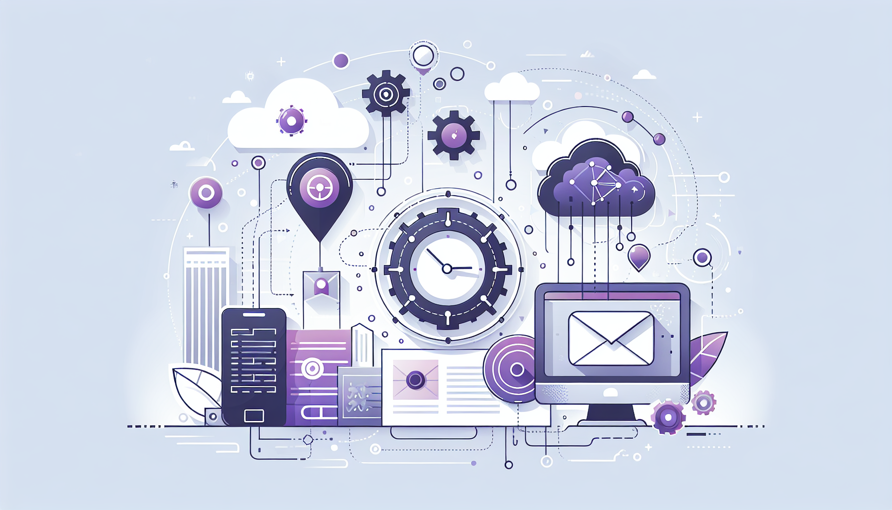 Professional illustration representing: Every Minute You Spend on LinkedIn Spam is a Minute You're Not Building