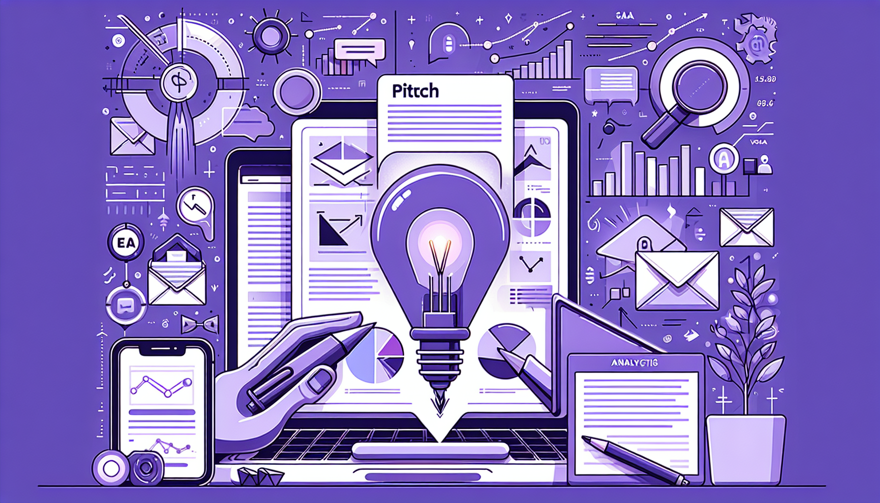 Professional illustration representing: I Analyzed 10 VC Pitches—They're All Garbage