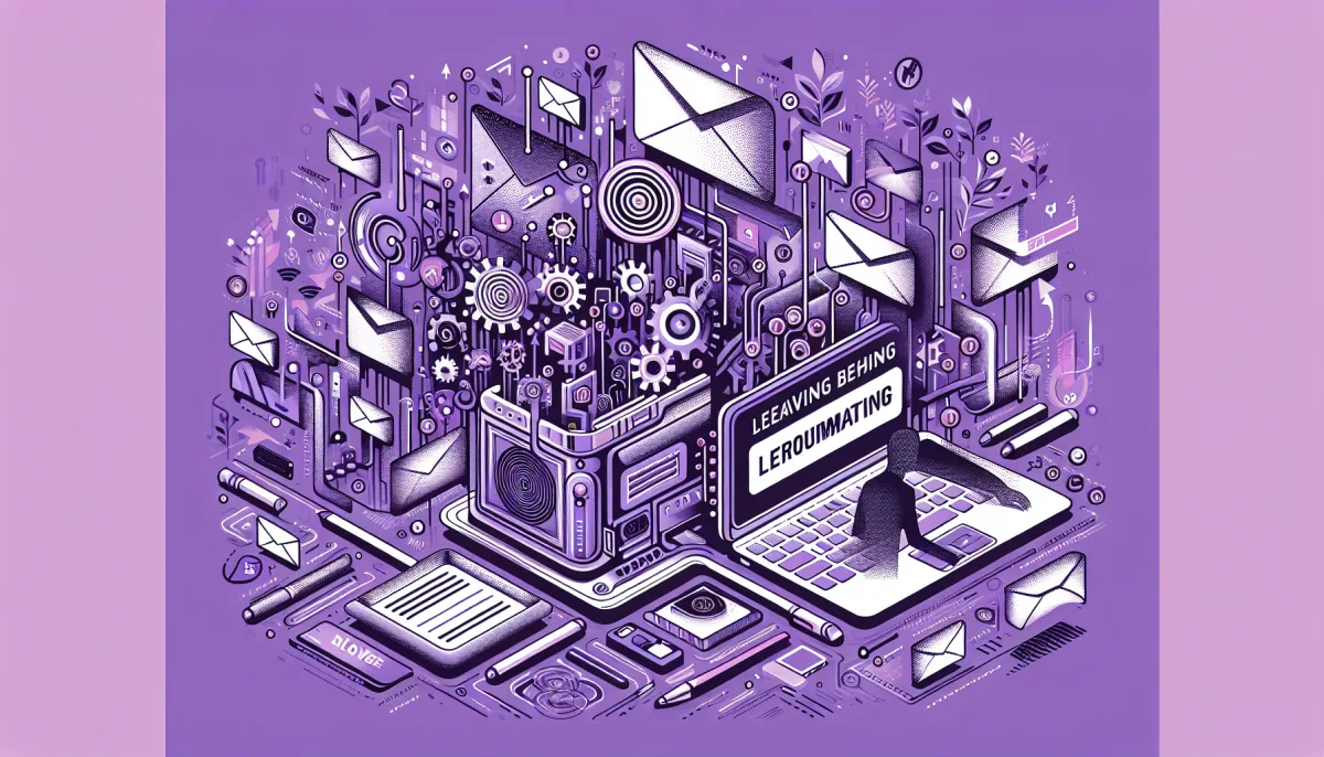 Professional illustration representing: I Stopped Reading Recruiter Messages. Best Decision Ever.