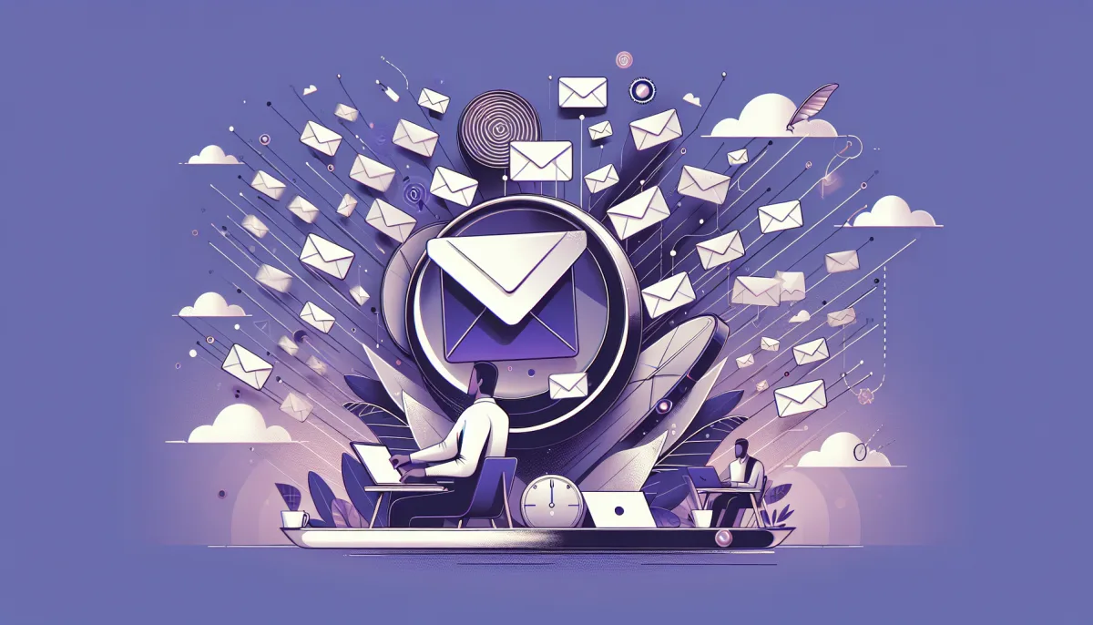 Professional illustration representing: The 47 Emails Destroying Your Focus Right Now
