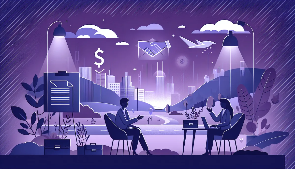Professional illustration representing: Why I Block Every Single VC Pitches (No Guilt, No Regrets)