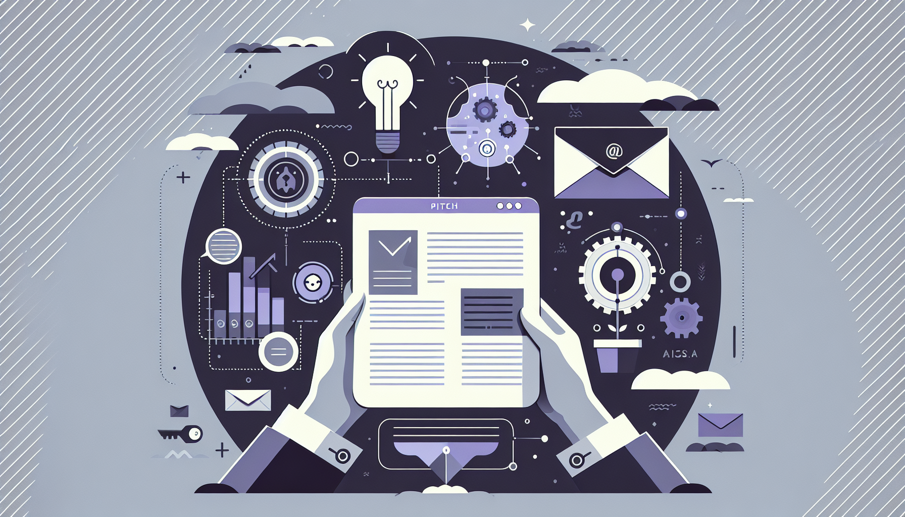 Professional illustration representing: I Analyzed 15 VC Pitches—They're All Garbage