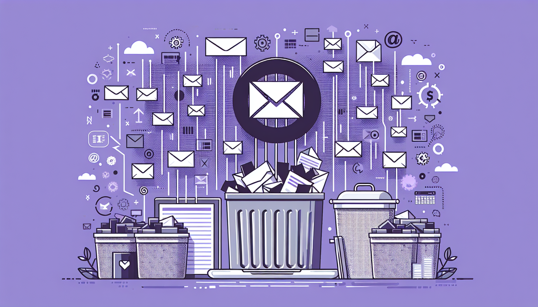 Professional illustration representing: I Analyzed 47 B2B Spam—They're All Garbage