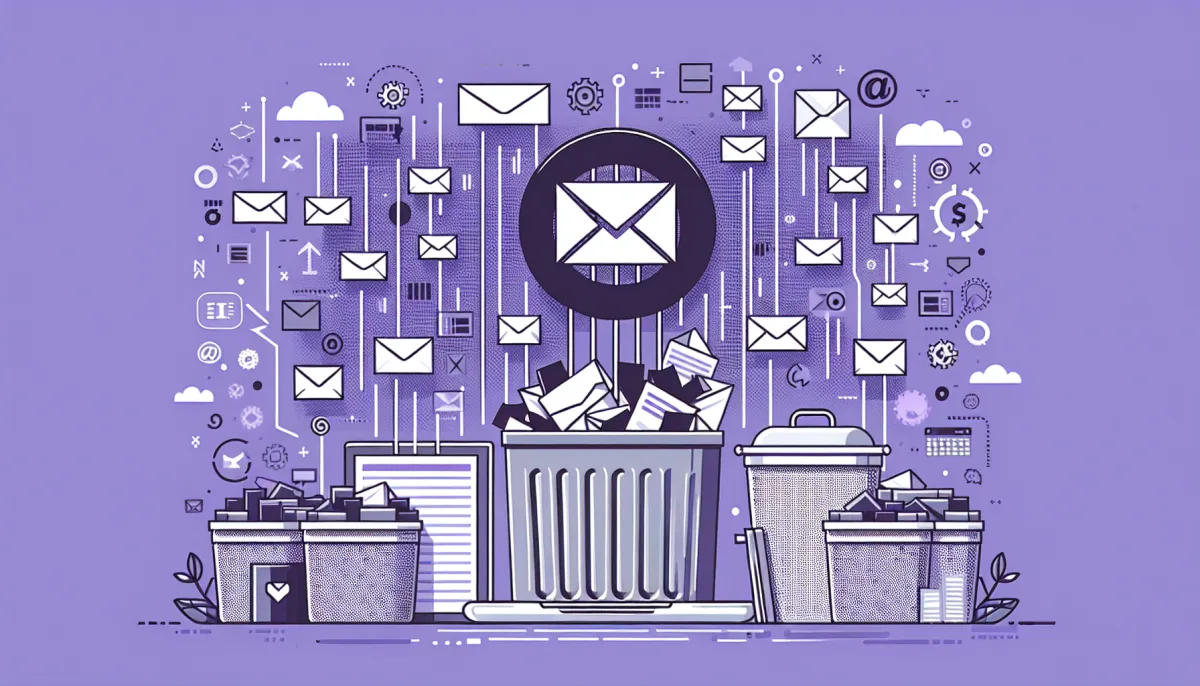 Professional illustration representing: I Analyzed 47 B2B Spam—They're All Garbage