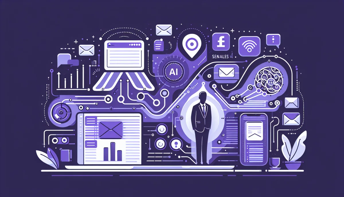 Professional illustration representing: I Analyzed 100 AI-Generated Sales Emails—They're All Garbage